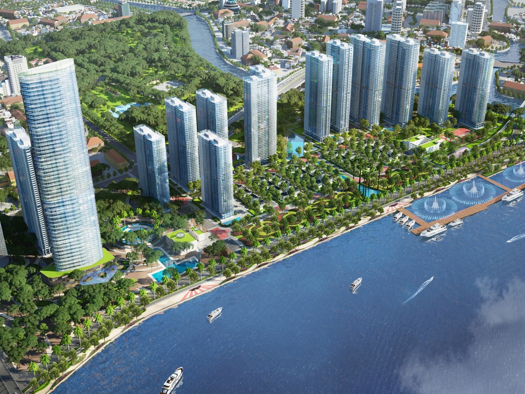 Phối cảnh Vinhomes Golden River - Ba Son, TP. HCM